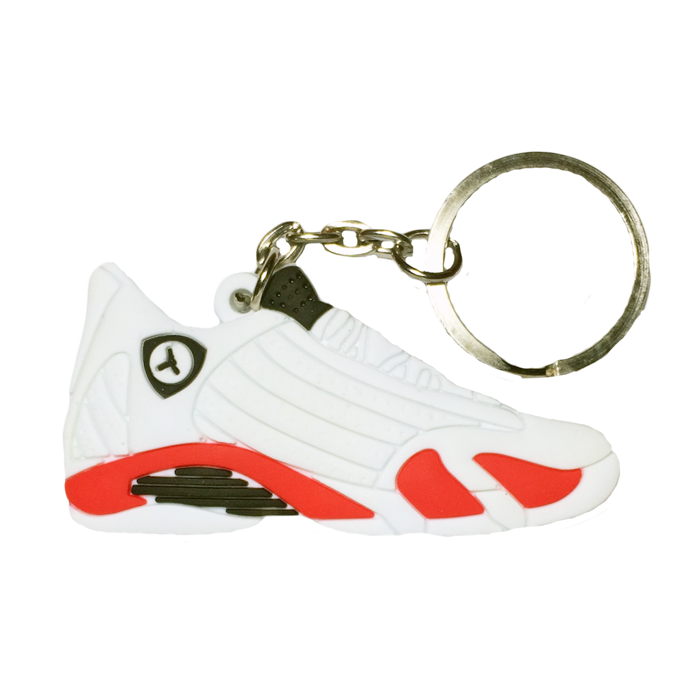 Jordan 14 ‘Candy Cane’ Keychain